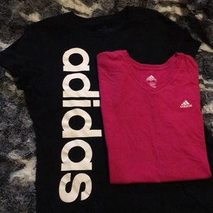 2 for $10 women’s Adidas shirts size L, XL